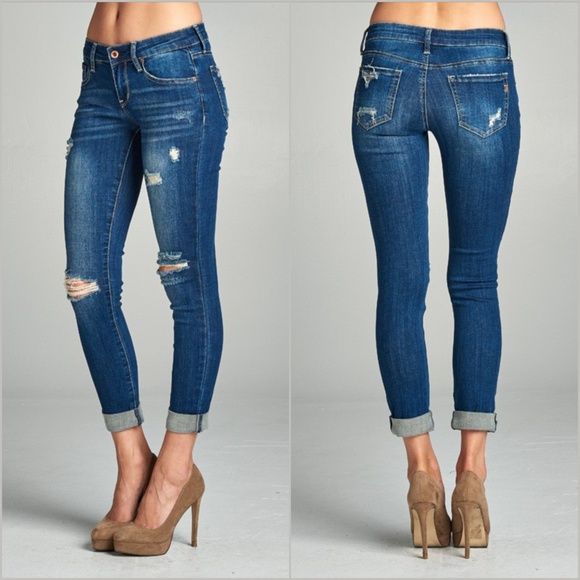 Store Closing‼️ Low Rise Skinny Jeans - Picture 2 of 3